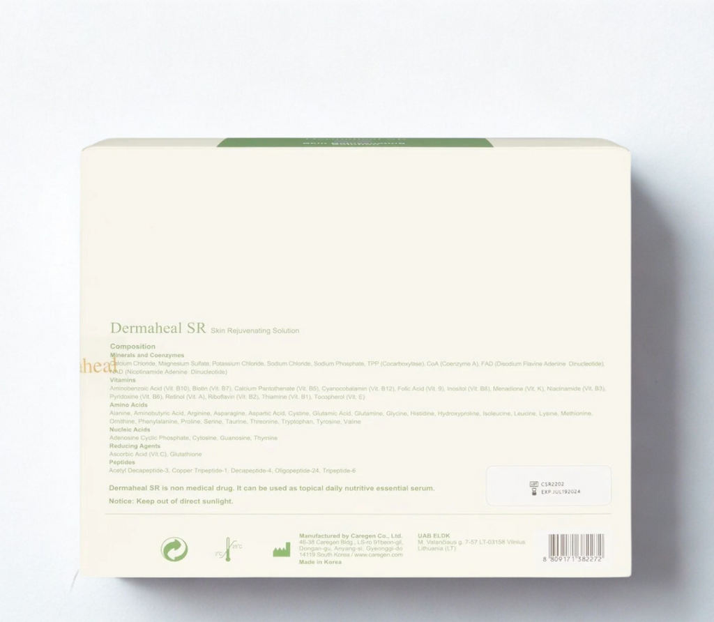 DermaHeal SR Skin Rejuvenating Solution (10 × 5 ml)