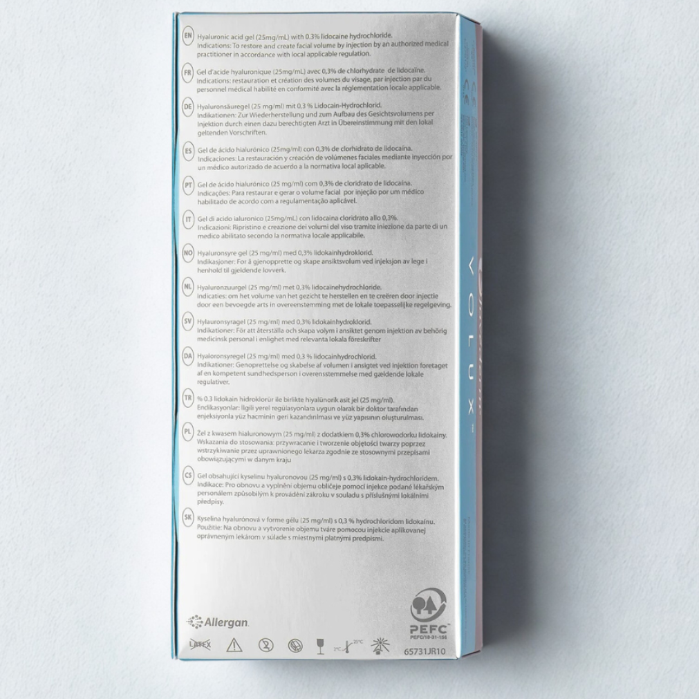 Juvederm Volux Lidocaine (2 × 1 ml)