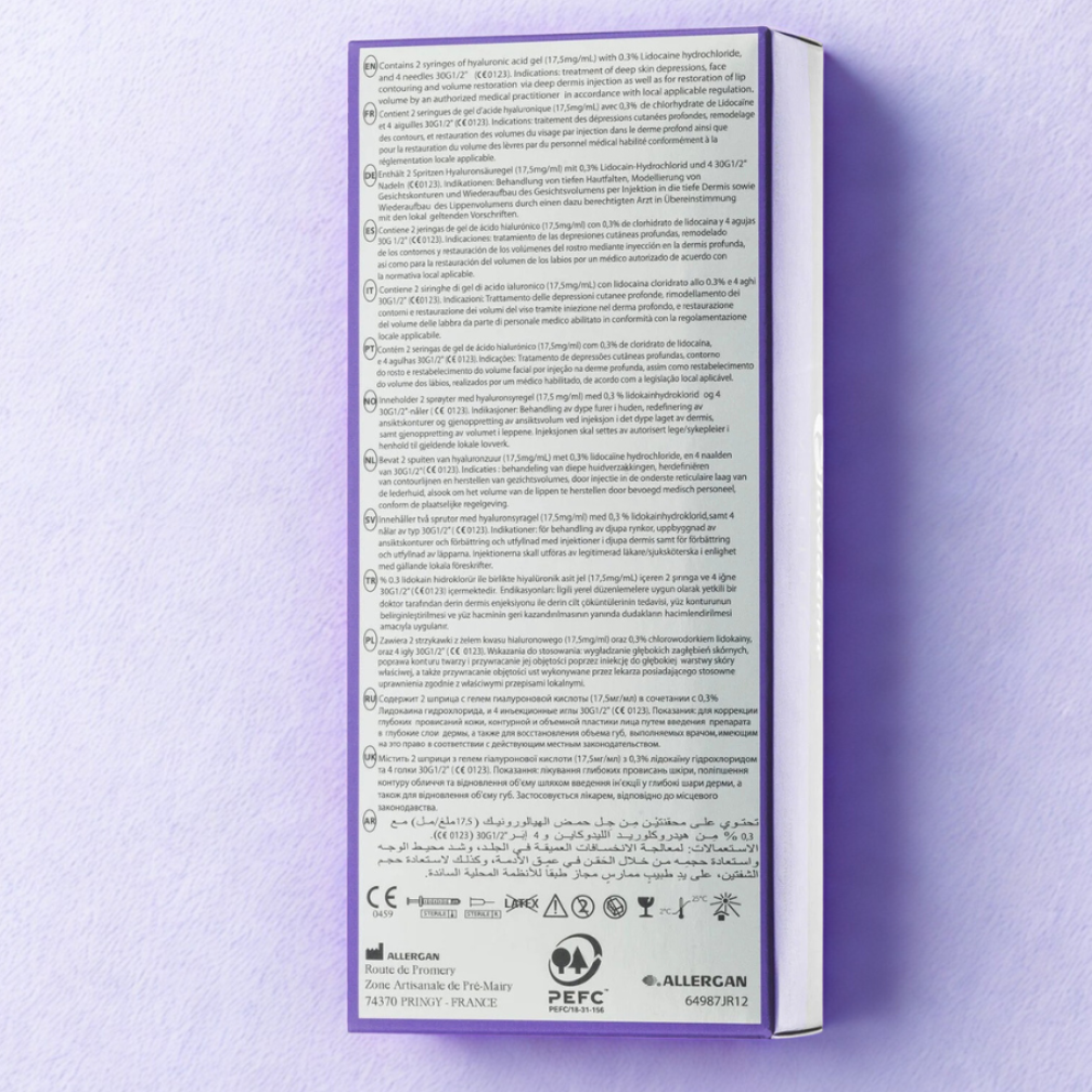 Juvederm Volift Lidocaine (2 × 1 ml)