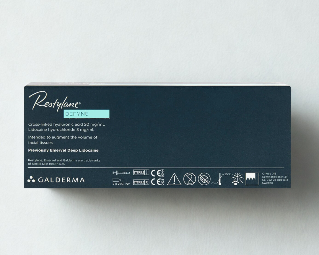 Defyne Tags Restylane Defyne Lidocaine (1 × 1 ml) – EverFiller.com